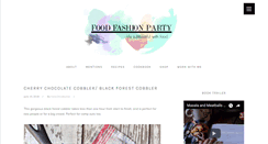 Desktop Screenshot of foodfashionparty.com